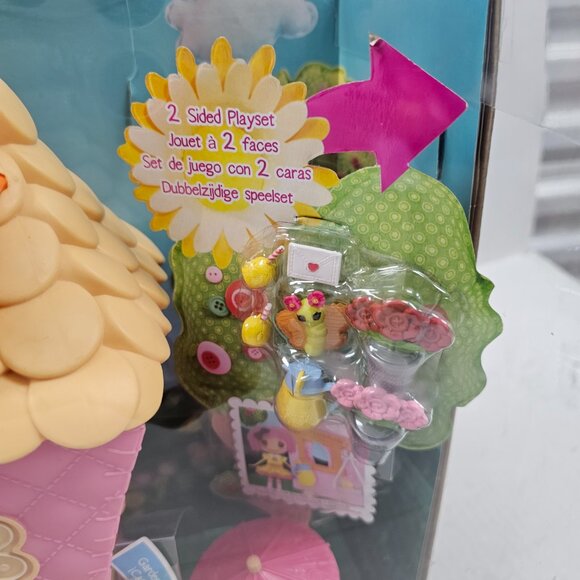 New Lalaloopsy Mini Sew Sweet Dollhouse Playhouse Doll House Blossom Flowerpot + - Picture 3 of 16